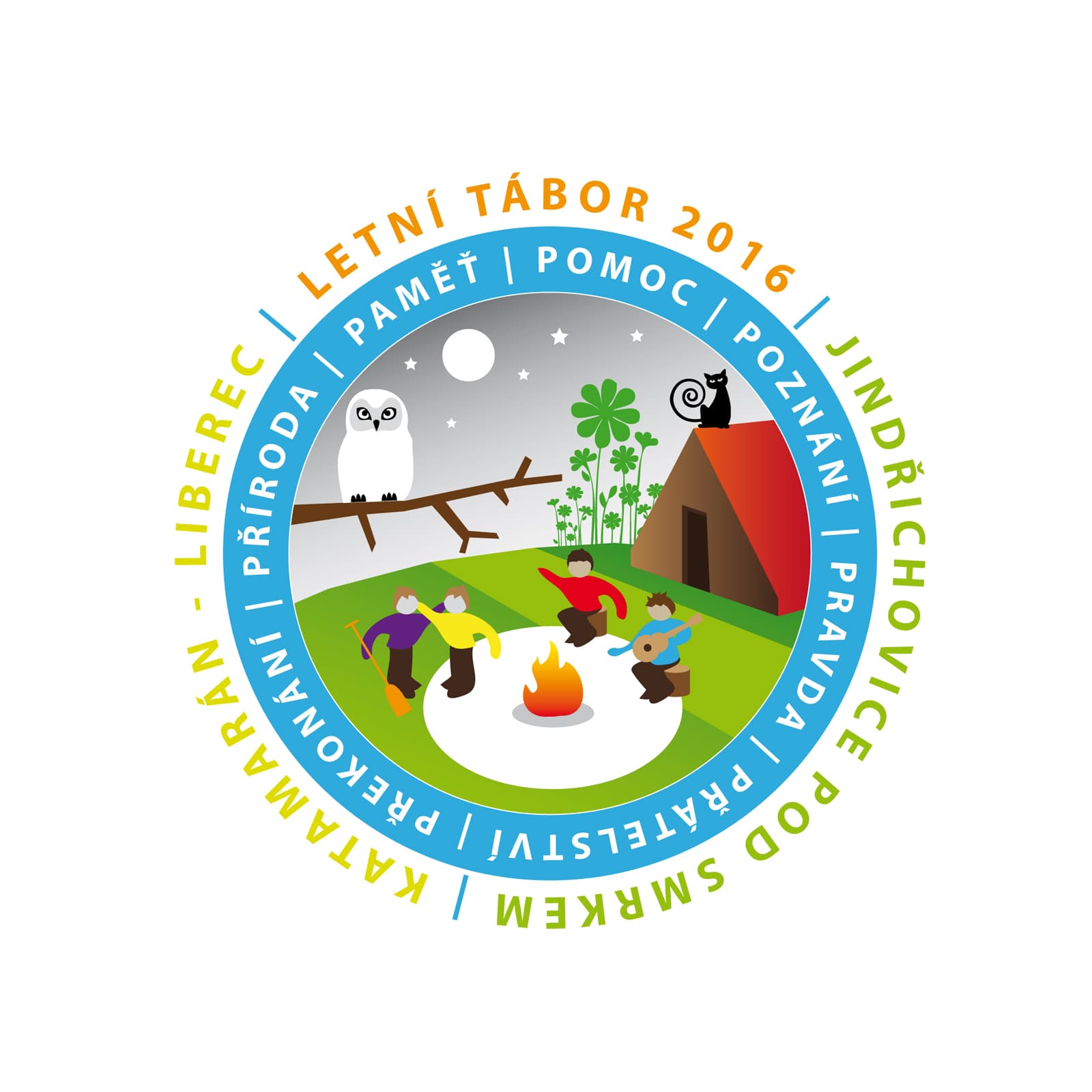 Placka tábora Škola čar a kouzel 2016